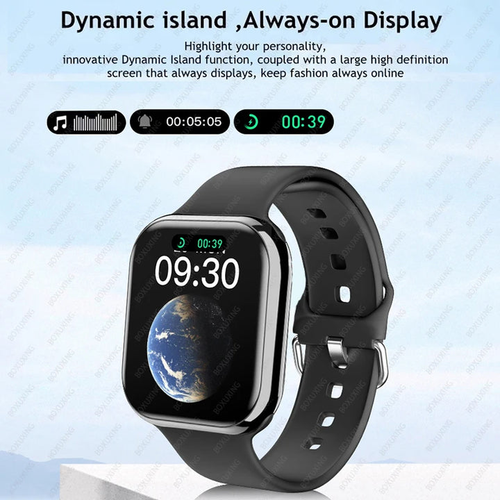 2024 Watch 9 Smart Watch Men Body Temperature BT Call NFC Always on Display GPS Sport Watches Women Smartwatch For Apple Android